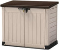 Keter Porta Attrezzi Store It Out Max Beige Marrone In Resina Cm 145X82X125