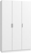 Armadio Bonussi Portascope Modulare da Esterno cm 2 Ante 4 Ripiani in Polipropilene Twist e 68 x 39 x 170 Grigio Nero